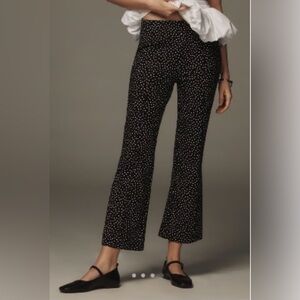 Maeve NWT Stretch Cropped Black Pants